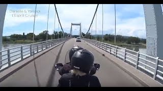 Road trip Moto Drôme - Gorges de l'Ardèche - Grotte Chauvet - BMW R 1200 CL - Danielle & Yannick