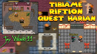 RIFTION DAILY QUEST TUTORIAL - TibiaME Jay Davinskie