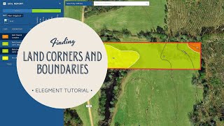 TUTORIAL: Finding Land Corners and Boundaries (Elegment Land)