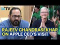 MoS Rajeev Chandrasekhar In An Exclusive Conversation Days Before His Meeting With Tim Cook