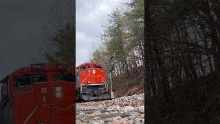 CN GTW heritage by L\u0026N searchlights at Dortha, Corbin, KY! 12/30/24