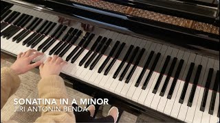 Sonatina in A Minor by Jiri Antonin Benda | fast version