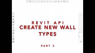 Revit API - How to Create Wall Types Programmatically - Part 3