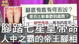 【精華版】腳底有痣皇帝命  人中之霸的帝王腳相！