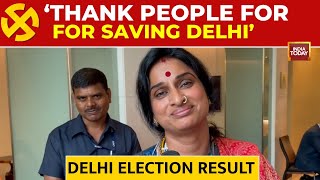 BJP Leader Madhavi Latha Thanks People Of Delhi For Saving National Capital | India Today