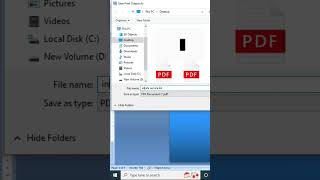 how to save pdf file in #msword  2007