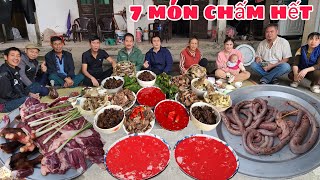 Thánh Ăn tiết canh cày,thịt cày tơ đủ món anh em giao lưu, le toan food