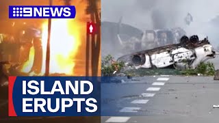 French reinforcements deployed to New Caledonia amid deadly riots | 9 News Austr