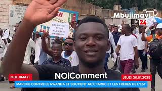 MBUJIMAYI : MARCHE CONTRE LE RWANDA