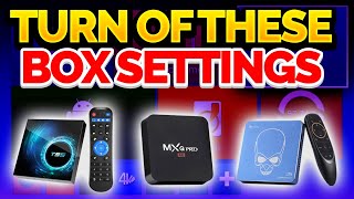 Turn off these android box settings NOW - [EASY] Improve Android box performance settings  📺