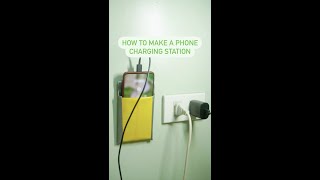 How to Make a Phone Charging Station #shorts