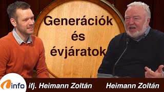 Mit hoz az új generáció egy családi borászatba? Heimann Zoltán és ifj.Heimann Zoltán Inforádió Aréna