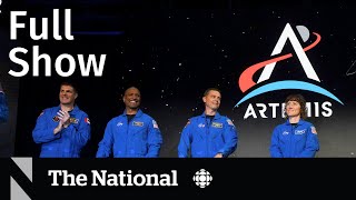 CBC News: The National | Canadian astronaut, Trump in New York, Surgical wait times