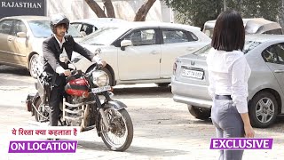 Yeh Rishta Kya Kehlata Hai | On Location | Armaan Ko Lekar RK Par Bhadki Abhira