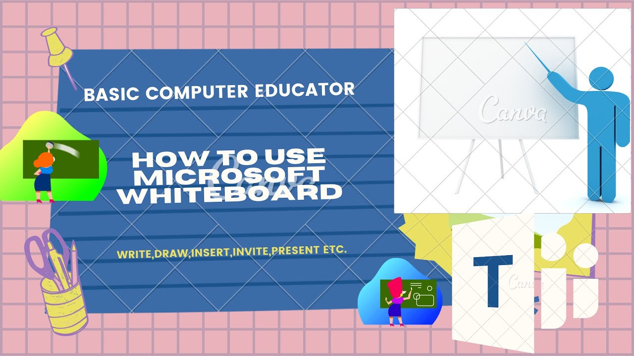 HOW TO USE MICROSOFT WHITEBOARD FOR ONLINE TEACHINGS/MEETING SESSIONS ...