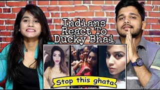 Indians React To | Ducky Bhai Roast On Isme Tera Ghata Tik Tok Viral Girls.