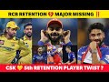 RCB🔥 IPL Retention 💔 Key Players Missing ‼️ CSK latest Tweet in X 😱 IPL RETENTION 2025 🏆 CSK vs RCB