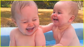Best Video Of Funny Cute Twin Babies #4 - Cutest Twin Moments