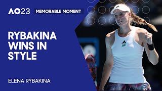 Rybakina Takes the Win | Australian Open 2023