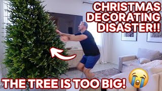 CHRISTMAS DECORATING DISASTER 😩 Viral Home Depot Tree GONE WRONG!!