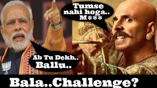 Bala Bala Shaitan ka Saala | Funny Video Song Modi Vs Bala | Housefull 4 | Akshay Kumar | PM Modi |