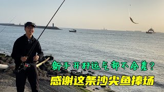 游钓生活正式开启，新手开杆差点空军，回房车里来个红烧杂鱼