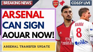 Arsenal Can Finally SIGN Houssem Aouar. Bernado 60M Transfer. Arsenal News Now.