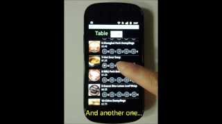 NFC Smart Tag with e-Paper Display: Restaurant Demo