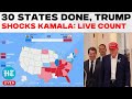 US Election Result LIVE:  Trump Wins 24 States, Kamala 17 So Far-  AP Projection | LIVE Counting