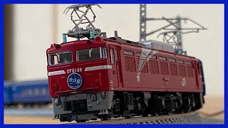 【Nゲージ】KATO 寝台特急北斗星(デラックス編成) EF81\u002624系　鉄道模型走行動画#29