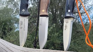 CUDEMAN 148,JOKER BUSHLORE,J&V WOODLORE 🔪🇪🇦CUCHILLOS DE BUSHCRAFT ESPAÑOLES (comparativa)#bushcraft