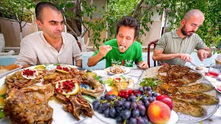 EXTREME Street Food in Azerbaijan!! KING OF KEBABS + Local Food in Baku, Azerbai