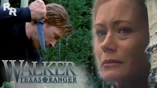 Walker, Texas Ranger | ESCAPE! Alex Tries To Flee From Her Captors | Rapid Response