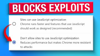 Disable This Browser Setting Now! (All Browsers)