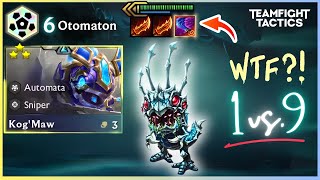 HİLELİ (!) 1vs9 KOG'MAW İTEMLERİ! \u0026 6 OTOMATON ÇOK KIRIK?! | SET 13 | OVERRATED TFT