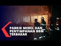 Pabrik Pengolahan Kayu dan Rumah Penyimpanan BBM Ludes Terbakar