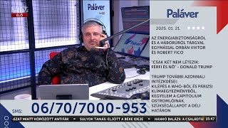 Paláver (2025-01-21) - HÍR TV