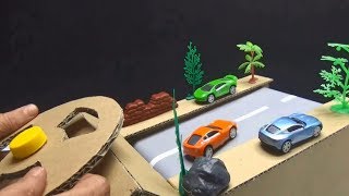 Racing Game DIY - How to make Race Car Track Game from Cardboard