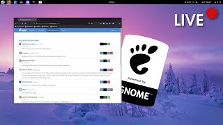 GNOME 40 SUCKS - Let's fix it. (Live Stream)