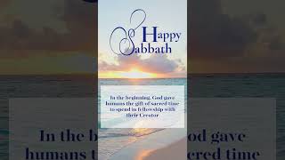 Happy Sabbath | Daily Encouragement