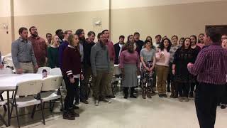 Harding University Chorus Sings for their Supper