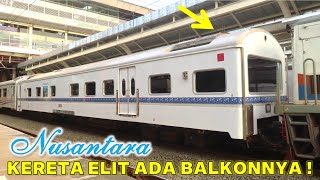 HUNTING KERETA UNIK YANG ADA BALKONNYA ! Ramai Kereta Api Datang dan Berangkat dari Stasiun Jakarta