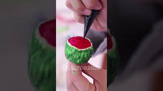 Watermelon cake decoration