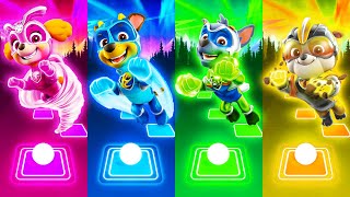 Super Paw Patrol Skye - Chase - Rocky - Rubble | Tiles Hop EDM Rush