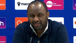 'Always want more but Newcastle at DIFFERENT LEVEL!' | Patrick Vieira | Crystal Palace 0-0 Newcastle