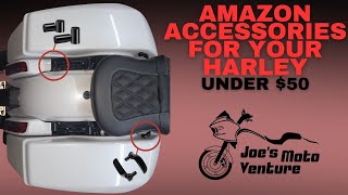 2 Affordable Amazon upgrades for your 2014-2024 Harley Touring motorcycle!