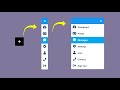 Animated floating action menus using HTML, CSS, and jQuery