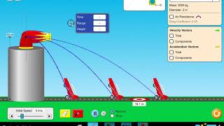 Projectile Simulation Instructions