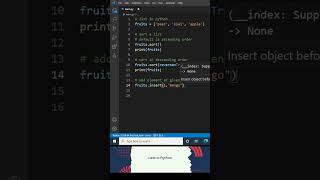 Python for Beginners - List in Python - Part 2 #Shorts