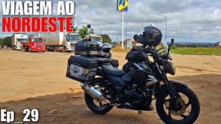 Ep_29 UM DOS MOMENTOS MAIS DIFÍCEIS DA VIAGEM 💔😥 ESSE DIA CHEGOU 😔 VIAGEM DE MOTO PARA O NORDESTE